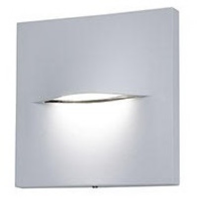 Φωτιστικό Επίτοιχο LED 3W 230V 150lm 3000K Θερμό Φως Αλουμινίου Γκρι IP65 17-03687-10 Φωτιστικό Επίτοιχο LED 3W 230V 150lm 3000K Θερμό Φως Αλουμινίου Γκρι IP65 17-03687-10